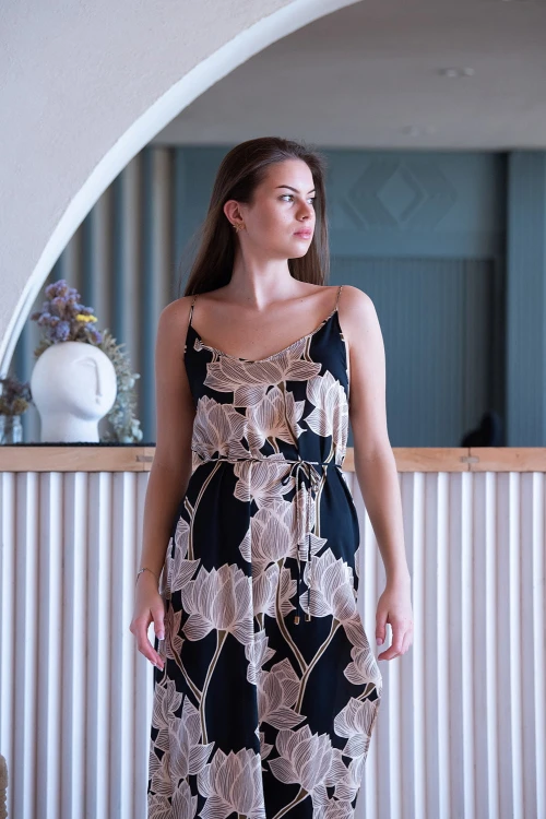 kimono z paskiem
