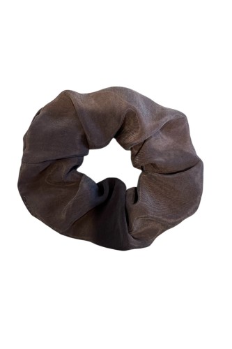 gumka, frotka, 100% cupro, brązowa