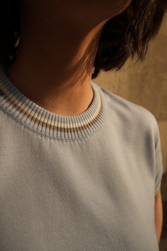 Sweter Alice merino baby blue