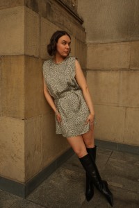 Sukienka Louise print Porto