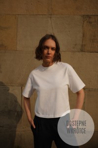T-shirt Paula off-white cotton