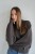 sweter, brązowy, merino, oversize